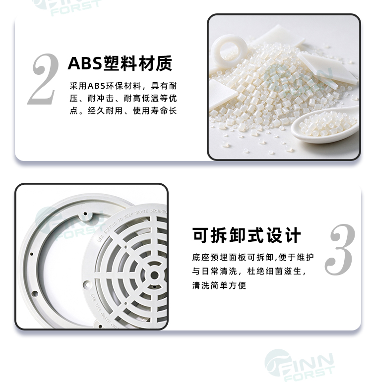 ABS圆形(1030)主排水口